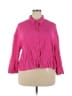 Shein Pink Long Sleeve Blouse Size 2X - photo 1
