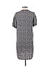 H&M 100% Viscose Gray Blue Casual Dress Size 2 - photo 2