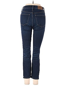 Madewell 9" Mid-Rise Skinny Jeans in Larkspur Wash: TENCEL&trade; Denim Edition (view 2)