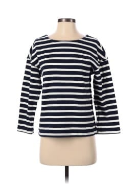 Madewell Luxe Long-Sleeve Tee in Falon Stripe (view 1)