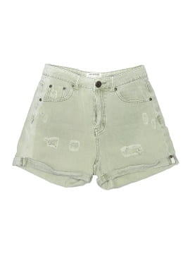 LUXE Denim Shorts (view 1)