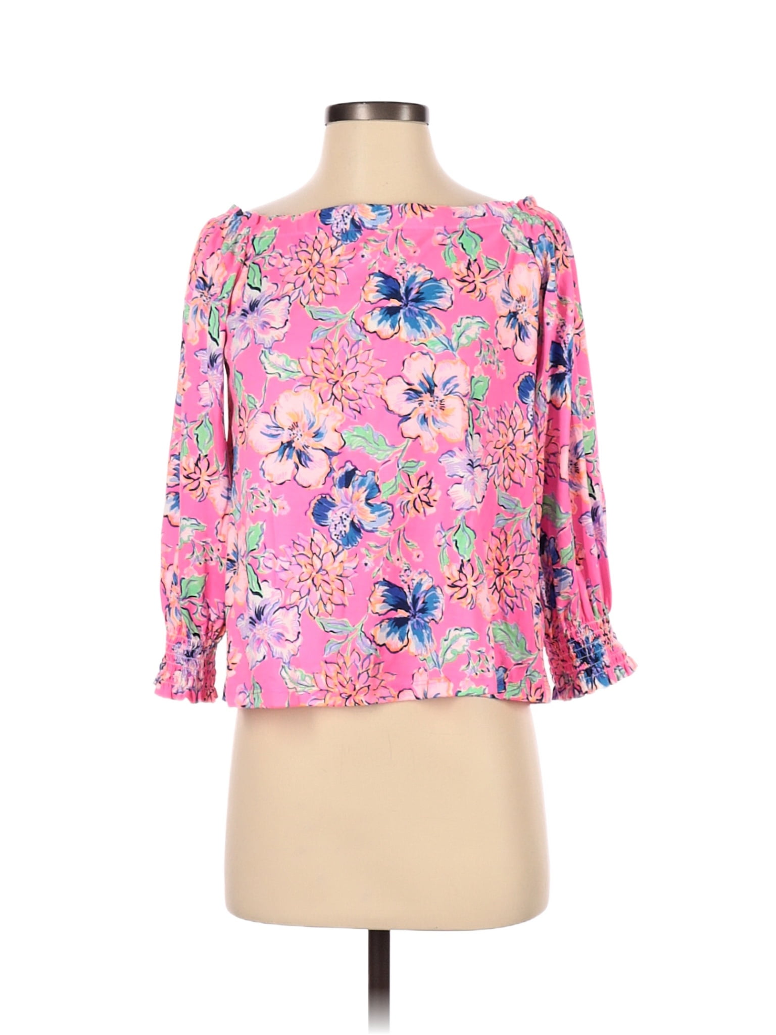 Chemisier Sans Manches Lilly Pulitzer - Taille S, Couleur Lilas/verveine/violet - Neuf Avec étiquettes