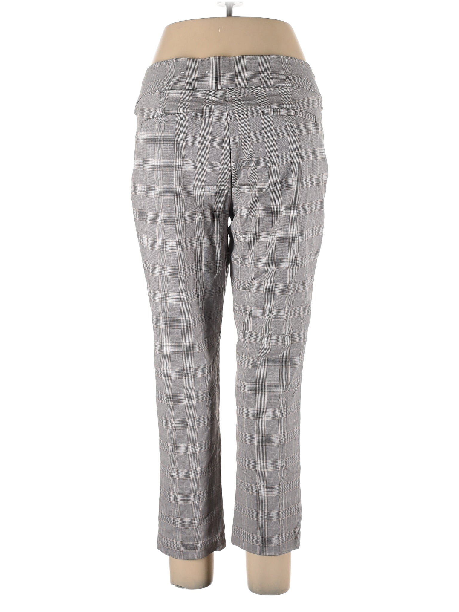 Ophelia Roe Stripes Gray Casual Pants Size S - 73% off