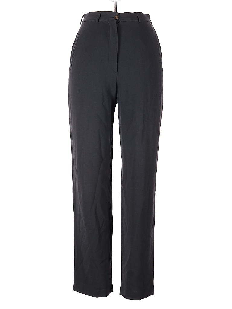 Pre-owned Giorgio Armani Wool Pants In Gray