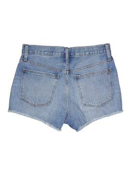 Madewell Relaxed Denim Shorts in Homecrest Wash: Ripped Edition (view 2)