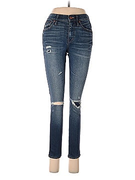 Madewell 9" High-Rise Skinny Jeans: Ripped and Patched Edition (view 1)