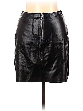 Sandro Faux Leather Skirt (view 1)