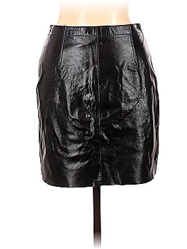Sandro Faux Leather Skirt (view 2)