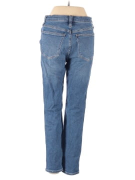 Madewell 10" High-Rise Skinny Crop Jeans in Bradfield Wash (view 2)