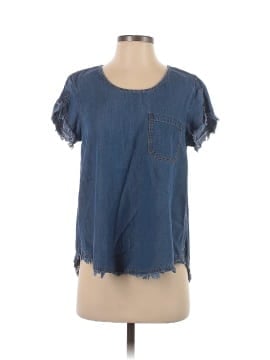 Tru Luxe Jeans Short Sleeve Blouse (view 1)