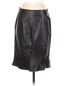 Worth Leather Skirt (view 2)
