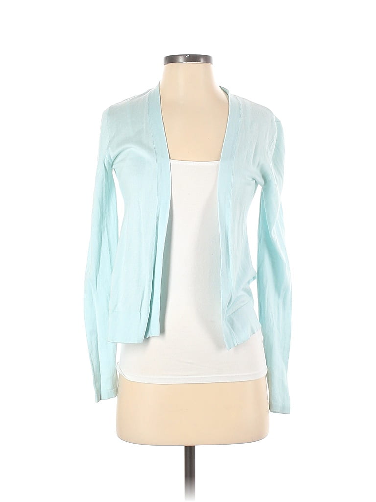 Old Navy Color Block Solid Colored Blue Cardigan Size XS - 65% off ...