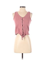 Te Xture & Thread Madewell Sleeveless Button Down Shirt