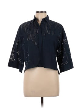 Enfold 3/4 Sleeve Blouse (view 1)
