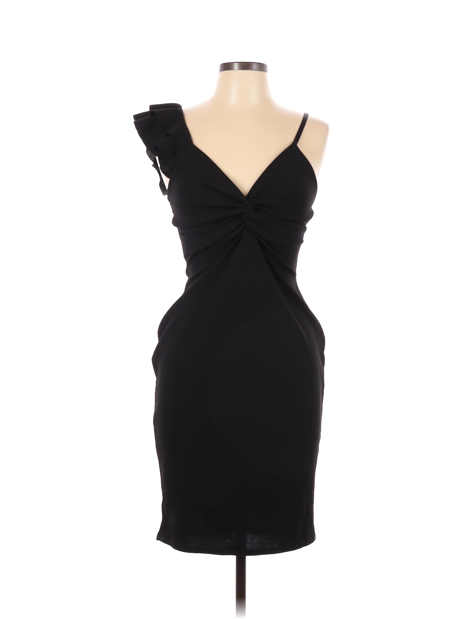 Quiz Black Cocktail Dress Size 8 80 off thredUP