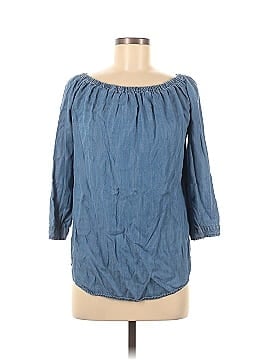 Beach Lunch Lounge Long Sleeve Blouse (view 1)