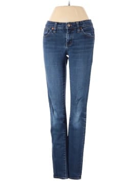 Madewell Tall 8" Skinny Jeans in Quincy Wash (view 1)