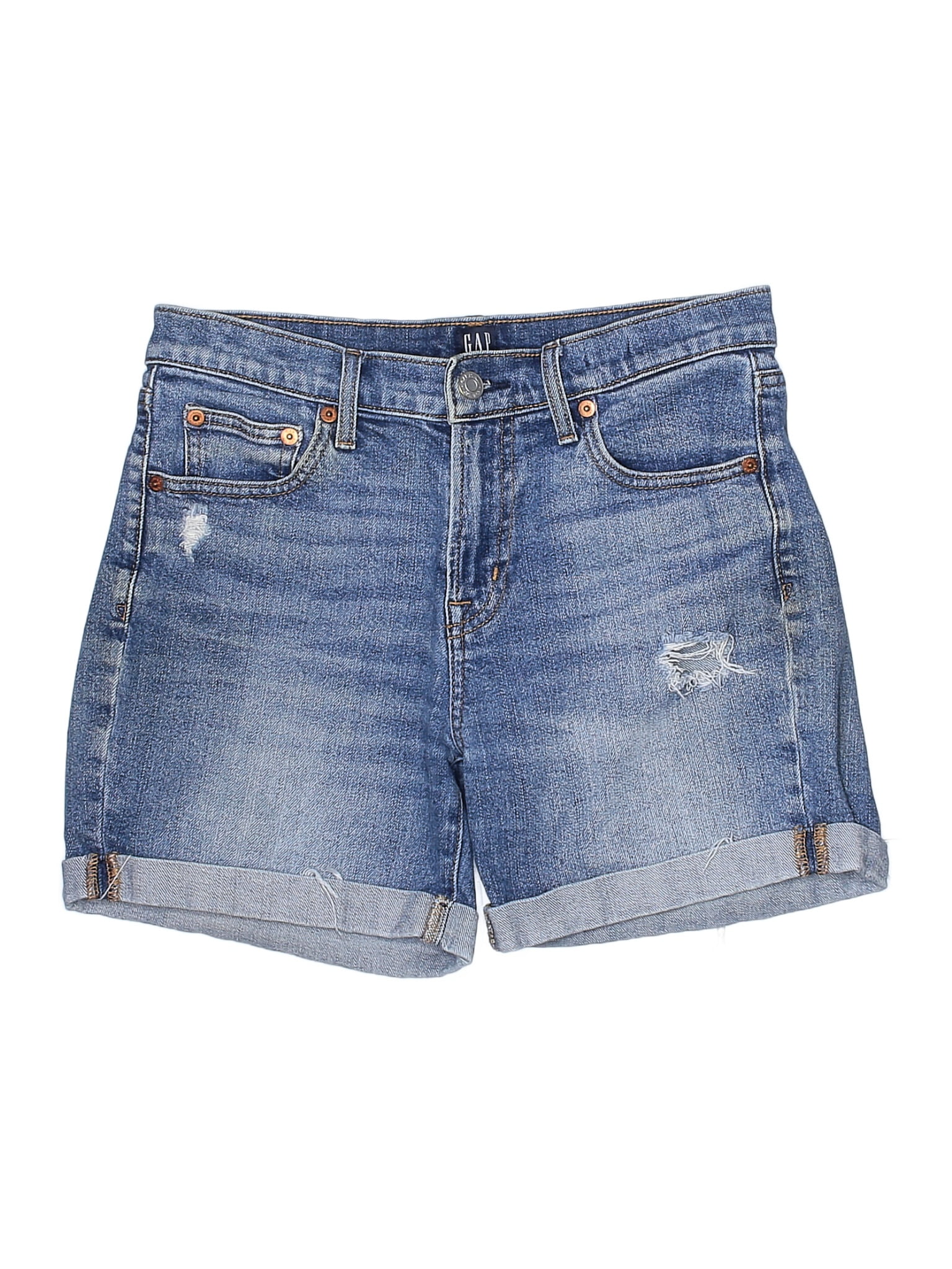 Gap Blue Denim Shorts 26 Waist 75 off thredUP