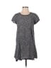 Silence and Noise 100% Rayon Gray Black Casual Dress Size S - photo 1