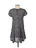Silence and Noise 100% Rayon Gray Black Casual Dress Size S - photo 2