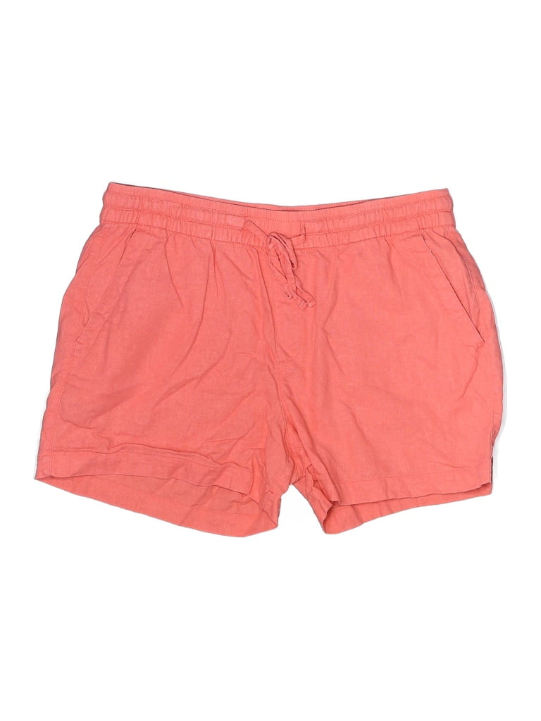 Old Navy Solid Orange Pink Shorts Size M - photo 1