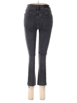 Madewell Petite Stovepipe Jeans in Banberry Wash: Raw-Hem Edition (view 2)