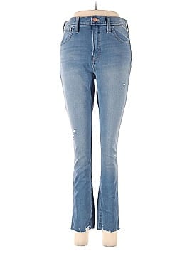 Madewell 10" High-Rise Roadtripper Jeggings in Jancey Wash (view 1)