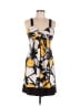 Bisou Bisou Color Block Multi Color Ivory Casual Dress Size 8 - photo 1