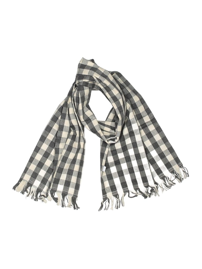 Pre-owned Assorted Brands Scarf In Gray