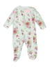 First Impressions 100% Cotton Floral Colored Blue Long Sleeve Outfit Size 3-6 mo - photo 1