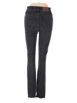 Madewell Curvy High-Rise Skinny Jeans in Black Sea (view 2)