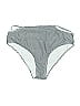 Unbranded Houndstooth Checkered-gingham Plaid Chevron-herringbone Polka Dots Gray Black Swimsuit Bottoms Size L - photo 1