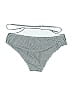 Unbranded Houndstooth Checkered-gingham Plaid Chevron-herringbone Polka Dots Gray Black Swimsuit Bottoms Size L - photo 2