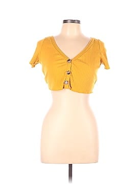 Shein Short Sleeve Button-Down Shirt (view 1)