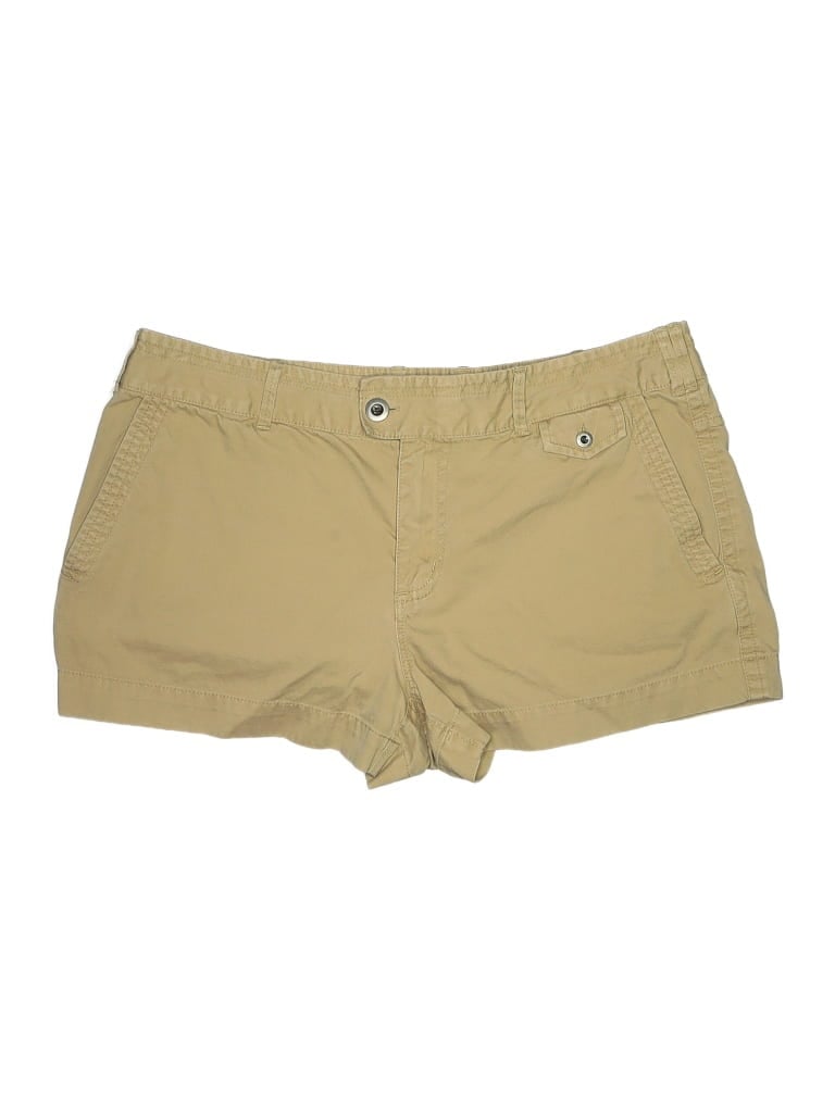 Martin + Osa 100% Cotton Solid Tan Shorts Size 10 - photo 1