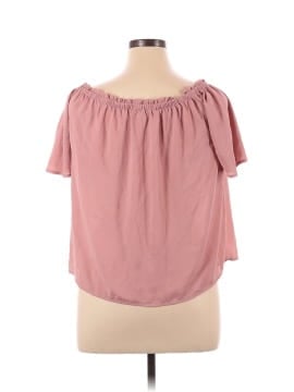 Charlotte Russe Short Sleeve Blouse (view 2)