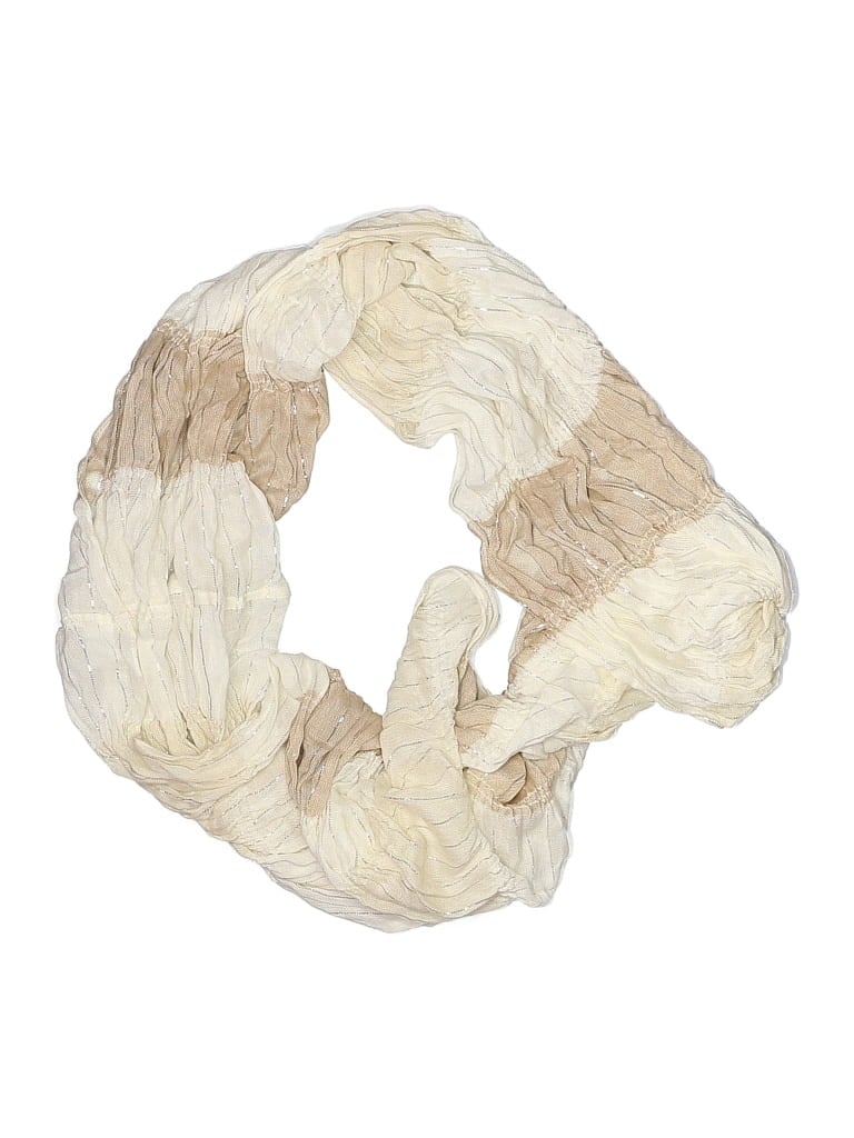 Pre-owned Assorted Brands Scarf In White