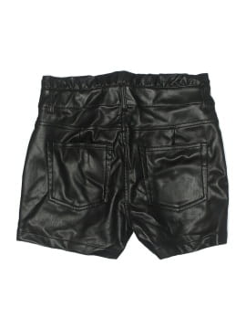 Ashley Mason Faux Leather Shorts (view 2)