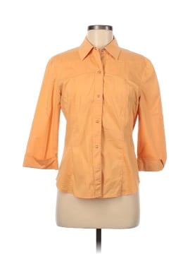 Dana Buchman 3/4 Sleeve Button-Down Shirt (view 1)