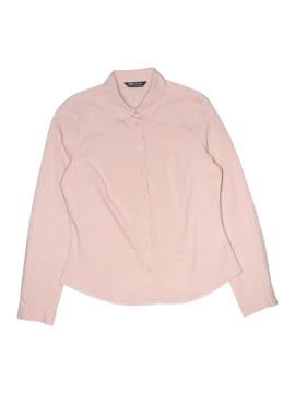 M&S Collection Long Sleeve Button-Down Shirt (view 1)
