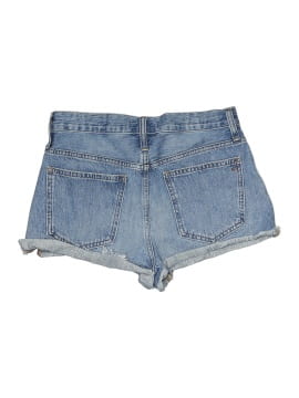 Madewell Relaxed Denim Shorts in Clintonville Wash: Split-Hem Edition (view 2)