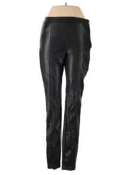 Zara Faux Leather Pants (view 1)