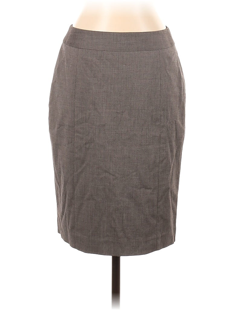 Halogen Gray Casual Skirt Size 2 - photo 1