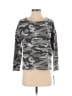 Chaser Camo Color Block Gray Pullover Sweater Size S - photo 1