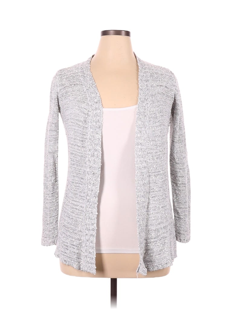 Belldini Color Block Marled Gray Cardigan Size XL - 78% off | thredUP