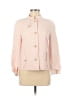 AKRIS 100% Baumwolle Solid Pink Blazer Size 6 - photo 1