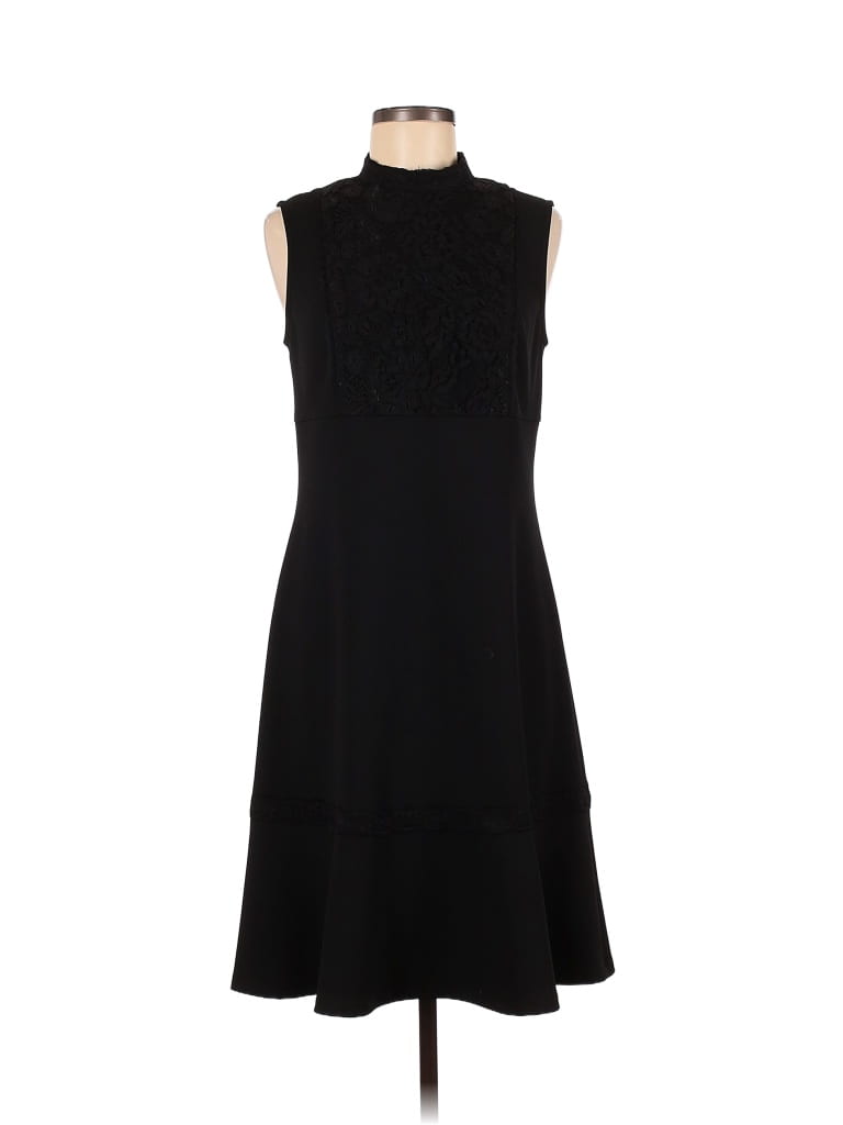 NANETTE Nanette Lepore Solid Black Casual Dress Size 6 - 81% off | thredUP