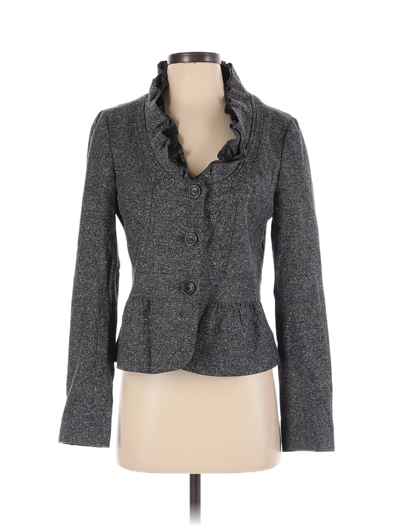 Ann Taylor LOFT Gray Jacket Size 4 - 76% off | thredUP