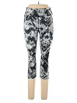 Tuff Athletics Black and Grey Camo Leggings Gray - $21 (30% Off