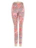 One World Paisley Multi Color Pink Leggings Size S - photo 1